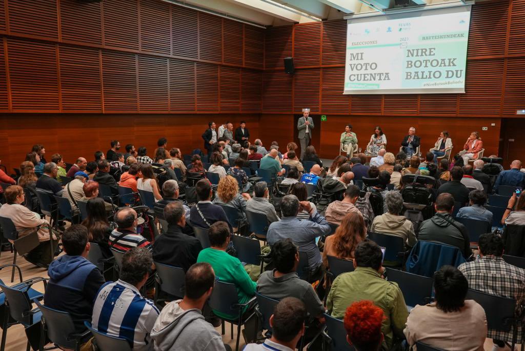 Eskerrik asko gaur parte hartu duzuen guztioi!!
Ezinbesteko ekitaldia izan da desgaitasuna duten pertsonen beharrak kontuan izateko!
Mila esker!!! 

#NireBotoakBaliodu #MiVotoCuenta  #Gipuzkoa