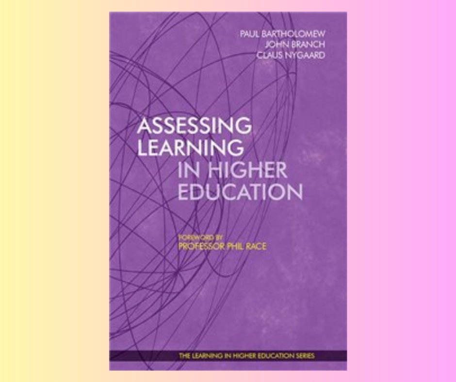Libripublishing's tweet image. Assessing Learning in Higher Education
Paul Bartholomew, John Branch and Claus Nygaard

#assessinglearning #highereducation #educational #availablenow
