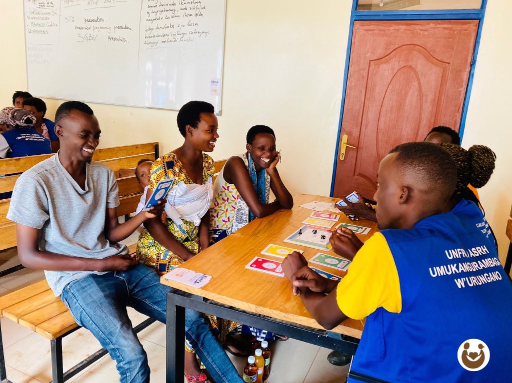 urukundo_initia's tweet photo. Outreach No. 64/2023 at Mahama Refugee Camp.

“Playing Urukundo Life Skills Board Game has taught us so much about sexual and reproductive health. It's fun, engaging, and educational all at the same time" says young people from Mahama Refugee Camp during post-survey. https://t.co/6ap7jl6qWS