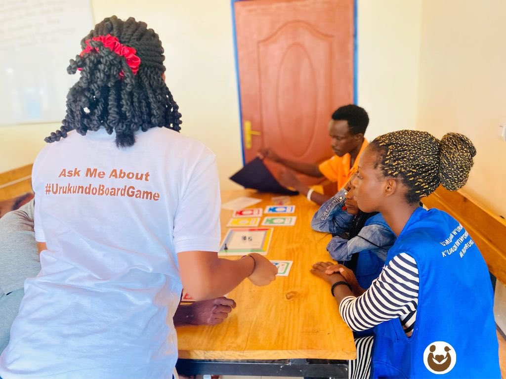 urukundo_initia's tweet photo. Outreach No. 64/2023 at Mahama Refugee Camp.

“Playing Urukundo Life Skills Board Game has taught us so much about sexual and reproductive health. It's fun, engaging, and educational all at the same time" says young people from Mahama Refugee Camp during post-survey. https://t.co/6ap7jl6qWS