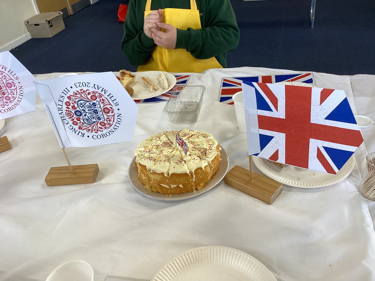 nylandcampus's tweet photo. Nyland Children &amp; Staff enjoyed coronation tea parties in school to celebrate tomorrow’s coronation of King Charles III. #SEMHSchool #KingCharlesCoronation https://t.co/kViWAVL7HF