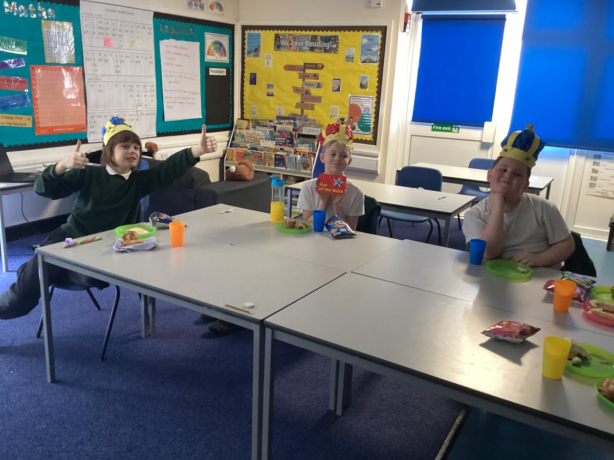 nylandcampus's tweet photo. Nyland Children &amp; Staff enjoyed coronation tea parties in school to celebrate tomorrow’s coronation of King Charles III. #SEMHSchool #KingCharlesCoronation https://t.co/kViWAVL7HF