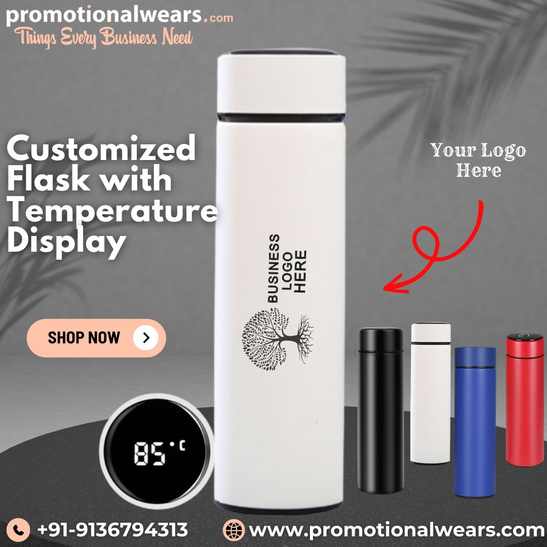 promo_wears's tweet image. 🚀 Stay hydrated in style with Smart Flask with Temperature Display from, Promotional Wears! 🌡️
🛒 Shop online at promotionalwears.com/drinkware/spor…
#smartflask #temperaturedisplay #corporategifts #Giveaways