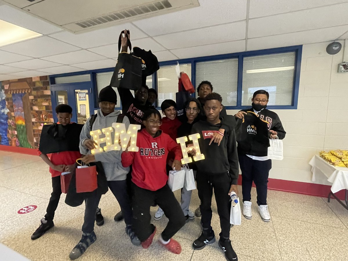 Big shout out to these middle school kiddos in Plainfield who were not only eager to pose with HMH swag but also each told me about their favorite stories in Into Literature.  Thank you for inviting me to this amazing event <a href="/joancansdale/">Joan Cansdale</a> !