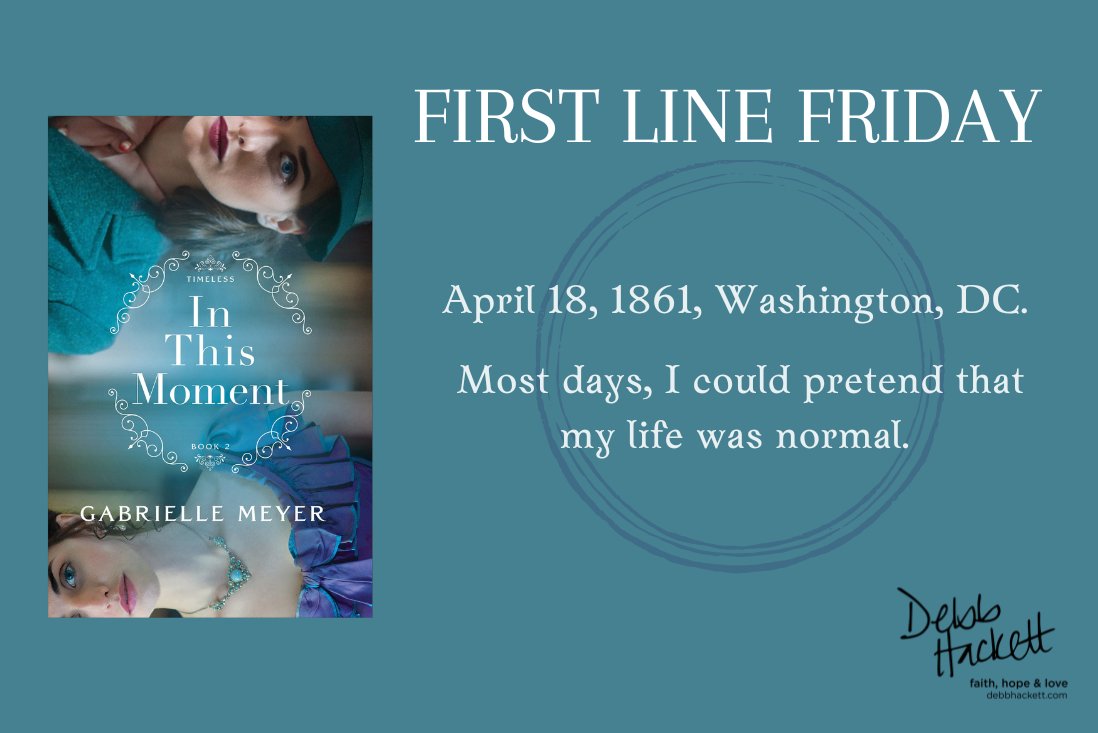 What are YOU reading this weekend? Share the first line with me? #amreading #firstlinefriday #books <a href="/MeyerGabrielle/">Gabrielle Meyer</a>