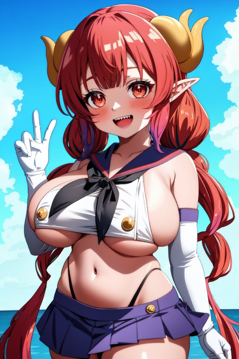AIGGININ's tweet photo. Ilulu Shimakaze Outfit ver. https://t.co/4jcPm8ps80
#イルル #小林さんちのメイドラゴン #巨乳
#極上の乳 #女の子 #AIart #AI生成 #AIGenerated https://t.co/gX8Cxfd67b