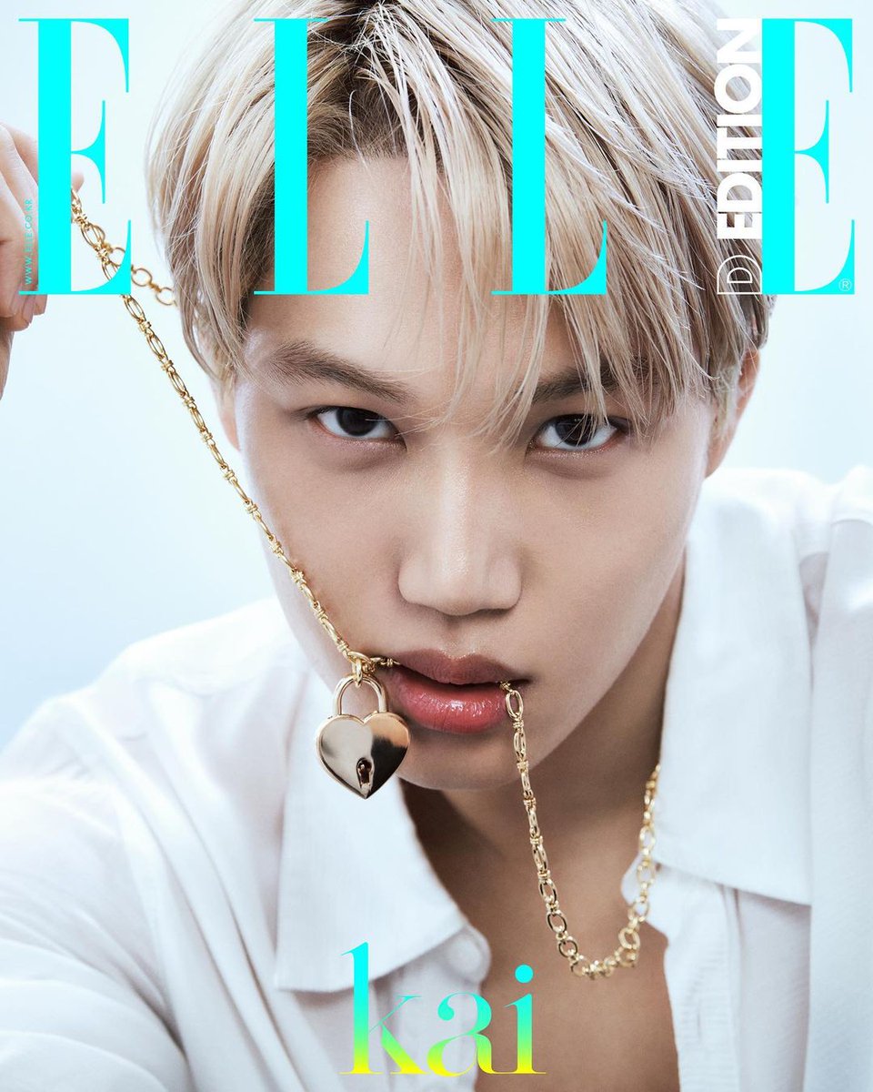 kai_magazines's tweet photo. ELLE Korea. May 2023.   

#KAI #카이 #엑소카이 https://t.co/Hgw8lRNMQ5