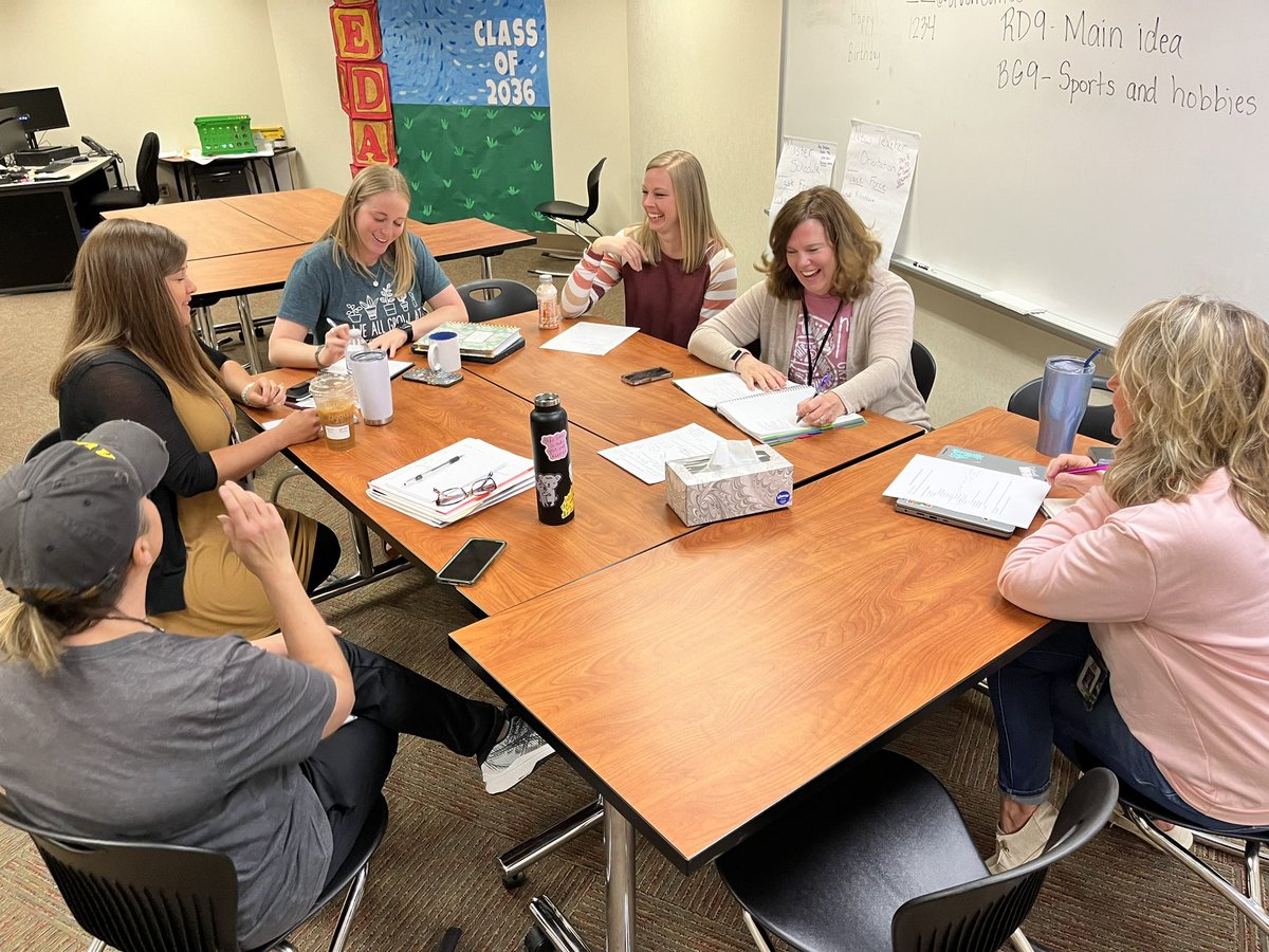 AvonPTPrincipal's tweet photo. @plugusin Cedar’s Guiding Coalition is just wrapping up its first year! I’m so proud of this group & the hard work put in to ensure high levels of learning for all! The Master Schedule Task Force & New Teacher Welcome Task Force are already planning for 23-24! #luckyleader https://t.co/jioWn2Mvse