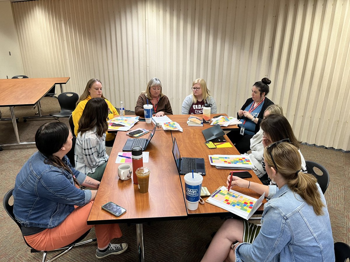 AvonPTPrincipal's tweet photo. @plugusin Cedar’s Guiding Coalition is just wrapping up its first year! I’m so proud of this group & the hard work put in to ensure high levels of learning for all! The Master Schedule Task Force & New Teacher Welcome Task Force are already planning for 23-24! #luckyleader https://t.co/jioWn2Mvse