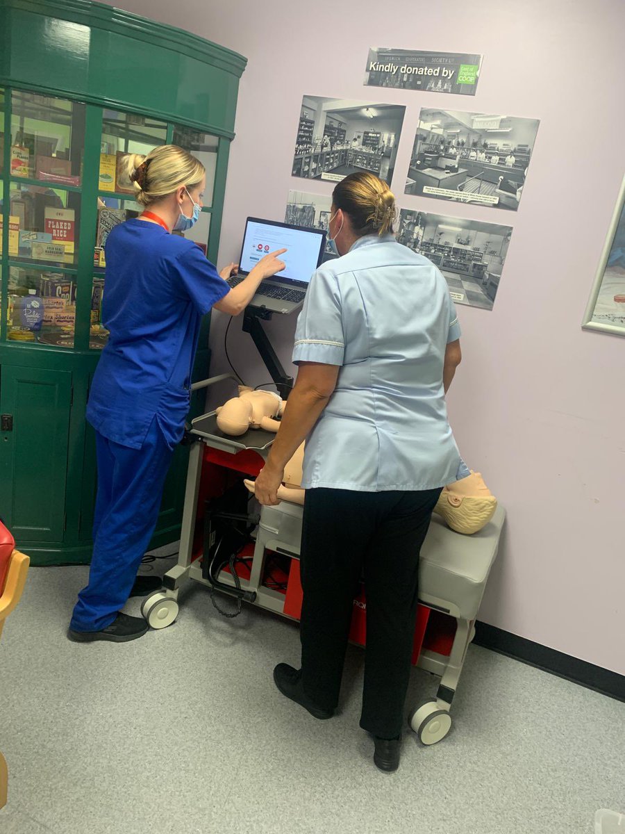 Ipswich Resus Officers visiting Grundisburgh Ward today with a RQI simulation station to help them with BLS. 
<a href="/Laerdal_UK/">Laerdal Medical UK</a> 
#cprsaveslives