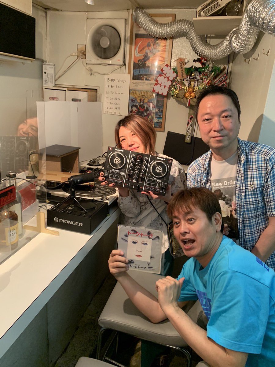 bar plastic model on Twitter "本日の素敵なDJ's 今夜もご来店、ご視聴、そしてDJ、ありがとうございました〜！"