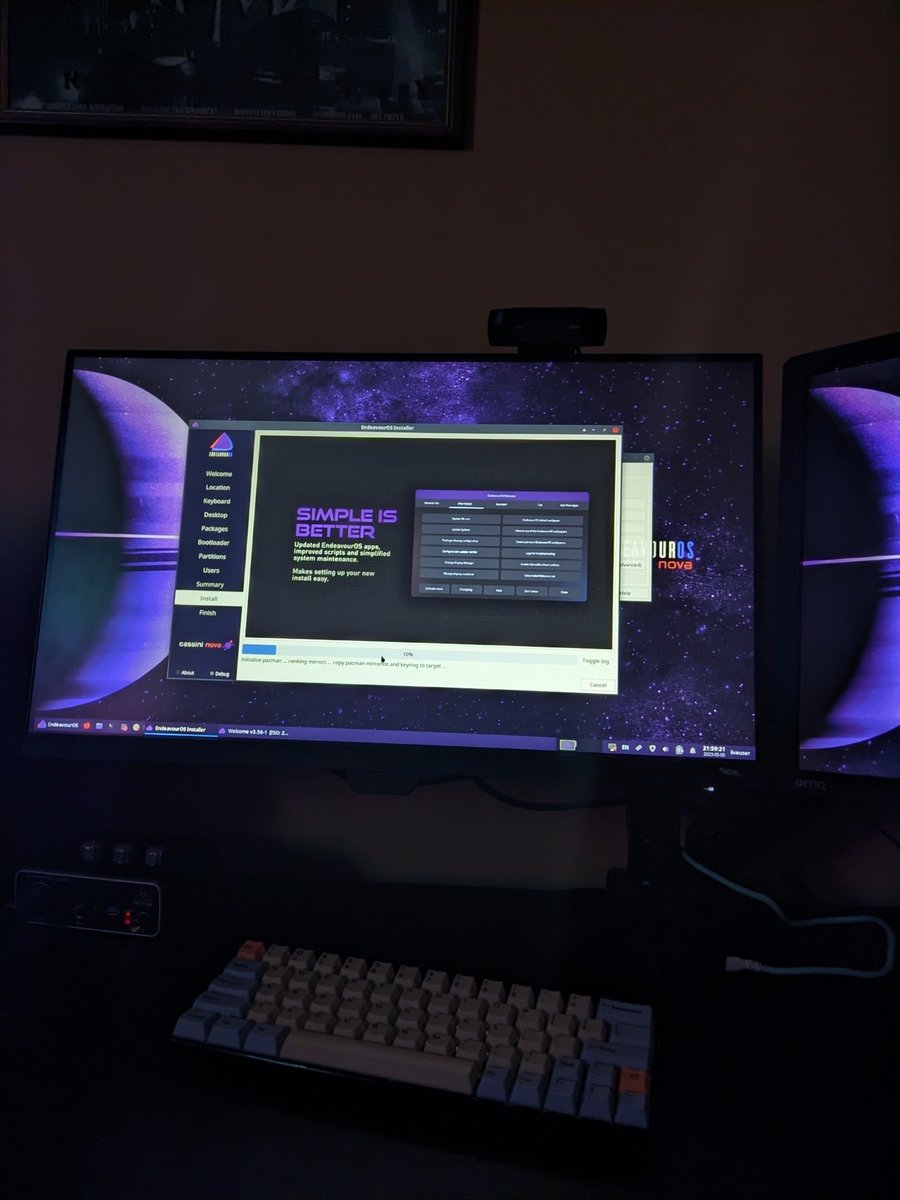 PolluxAU's tweet image. Going back to where it all started 😎 @OsEndeavour #linux #Endeavouros