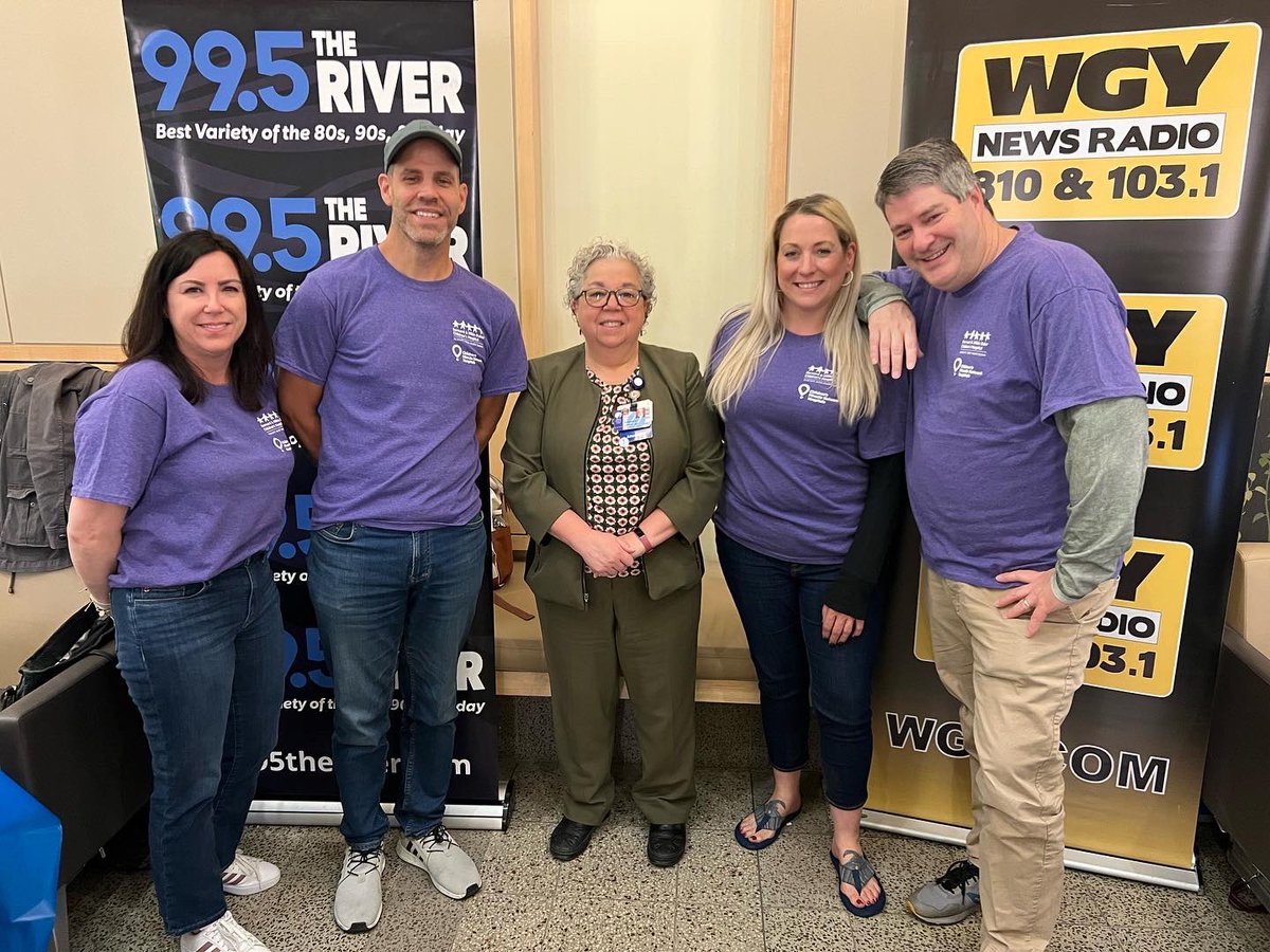 Bernard &amp; Millie Duker Children’s Hospital Chief of Service joined us at Radiothon this morning. Help us continue our high level of care for children around the region! <a href="/810WGY/">810 & 103.1 WGY</a> <a href="/995TheRiver/">99.5 The River</a> 

Make your pledge! 
📞 Call: 1-877-810-KIDS(5437)
📱 Text: AMCKIDS to 51555