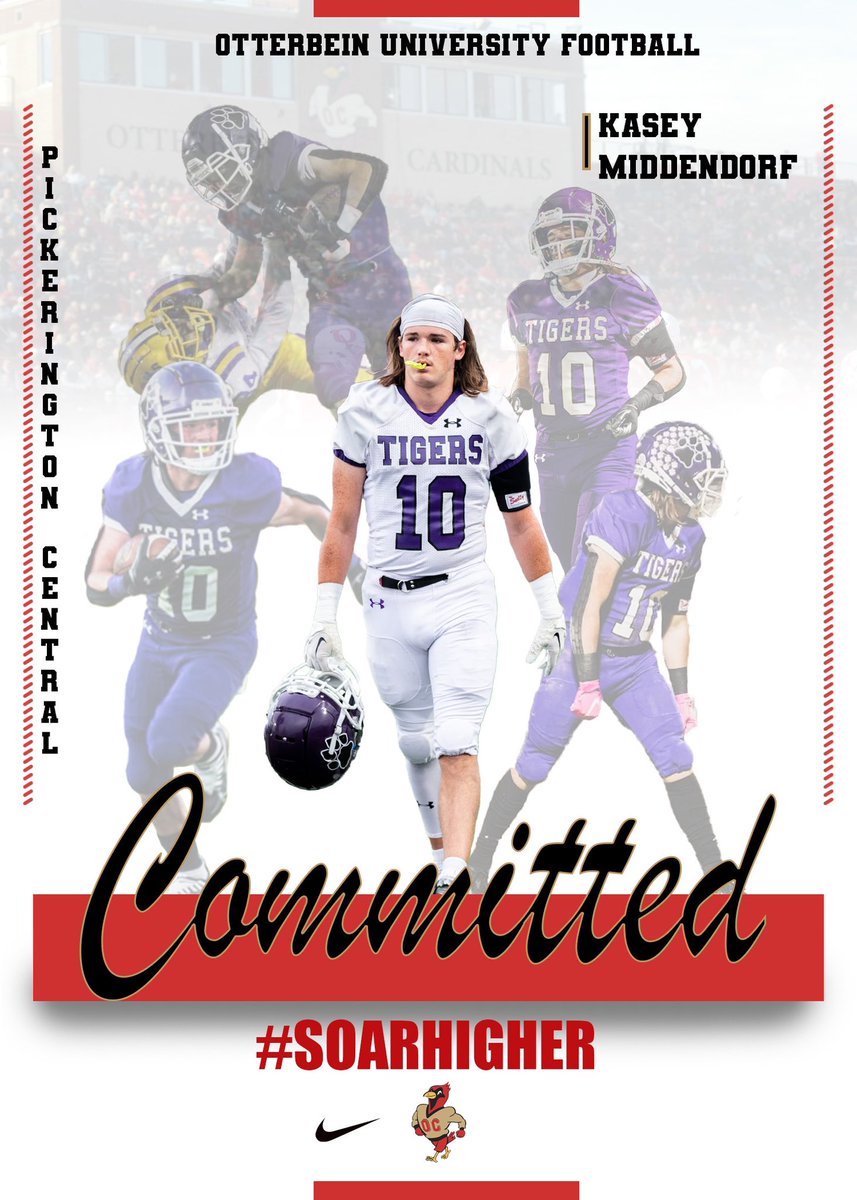 First off I would like to thank god for everything he done for me. I’m very thankful for my friends and family but especially my mom, brother and my dad❤️i am very blessed to continue my academic, and athletic career at Otterbein university! #GoCards