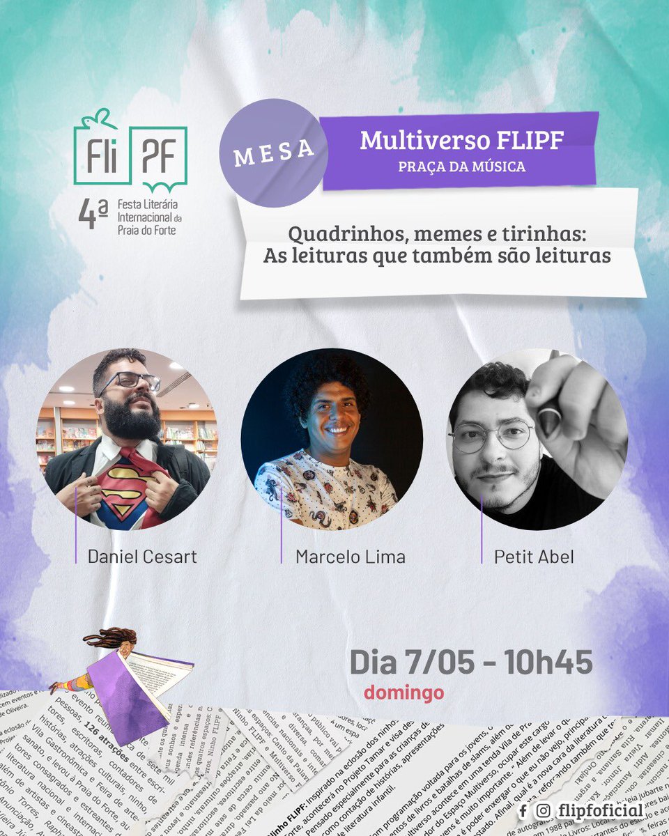 petitabell's tweet photo. Domingo que vem, a gente se vê na #FLIPF 📚❤️ https://t.co/BQTcDT7Ulq
