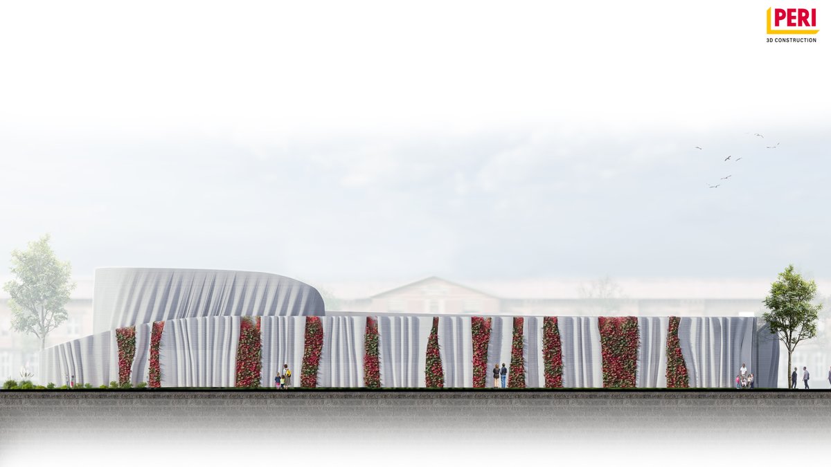 Cobod_global's tweet photo. Europe's largest 3D printed building is being constructed in the city of Heidelberg, Germany! 🏢🌍

Read more about this groundbreaking project:https://t.co/v4Sxq1jZ9q

#3dcp #Germany #Construction #TechnologyNews #3Dprinting https://t.co/6ZlnbWADvh