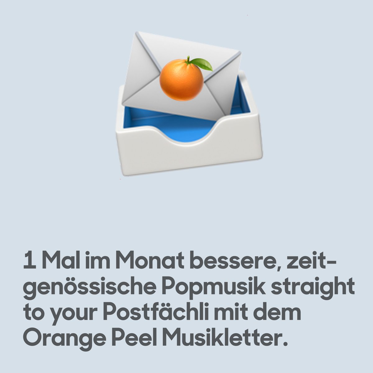 In dieser verkürzten 13. Ausgabe, mit einem Rückblick auf das <a href="/rewirefestival/">Rewire</a>  in Den Haag, einer Vorschau auf das <a href="/bsidesfestival/">B-SIDES Festival</a>  auf dem Sonnenberg in Kriens. Zudem verlosen wir Tickets für das B-Sides! 👀

Jetzt abonnieren: orangepeel.ch/newsletter-anm…