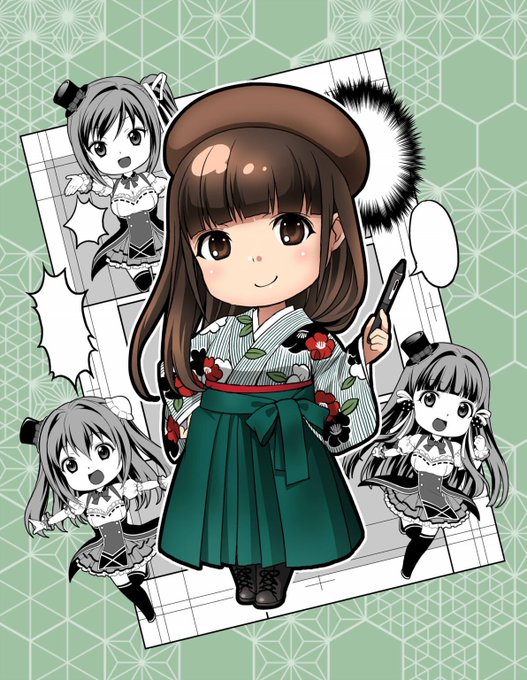 「skirt yagasuri」 illustration images(Latest)