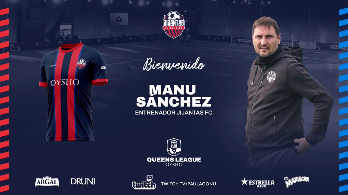 JijantesFC's tweet photo. ✍️ ¡¡¡MANU SÁNCHEZ, FICHADO!!!

👨‍🏫 Con más de 15 años de experiencia en el fútbol femenino y siendo el artífice del mejor Deportivo de la Coruña de la historia, Manu asume el reto de dirigir a Jijantas FC en la Queens League.

🚀 ¡Qué ganas de debutar mañana! https://t.co/I8nrLdC4vD