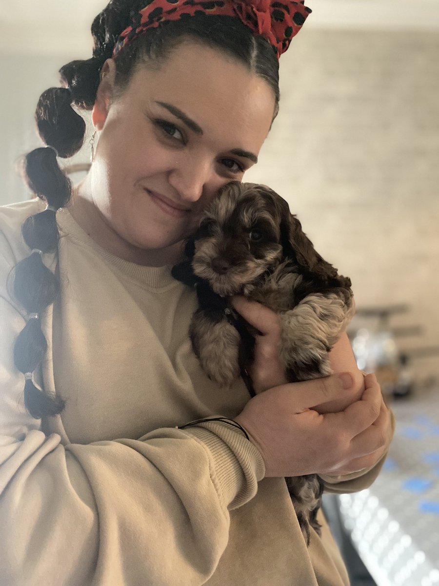 Couldn’t be happier with the newest little addition to the fur family 

Our Marley 🥰🥰