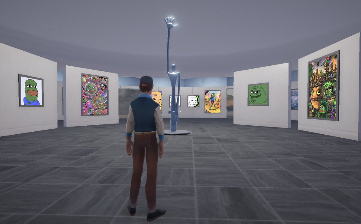 metapolitans_io's tweet photo. gm, Metapolitans 🌆

The Memeseum is being integrated into our Metaverse and will be live next week. Notable memes like $PEPE, $BOB, and $WOJAK will be added to our gallery. 

Stay tuned for updates as we may include something special🐸

$MAPS 🗺️ https://t.co/XoegZA2bpe
