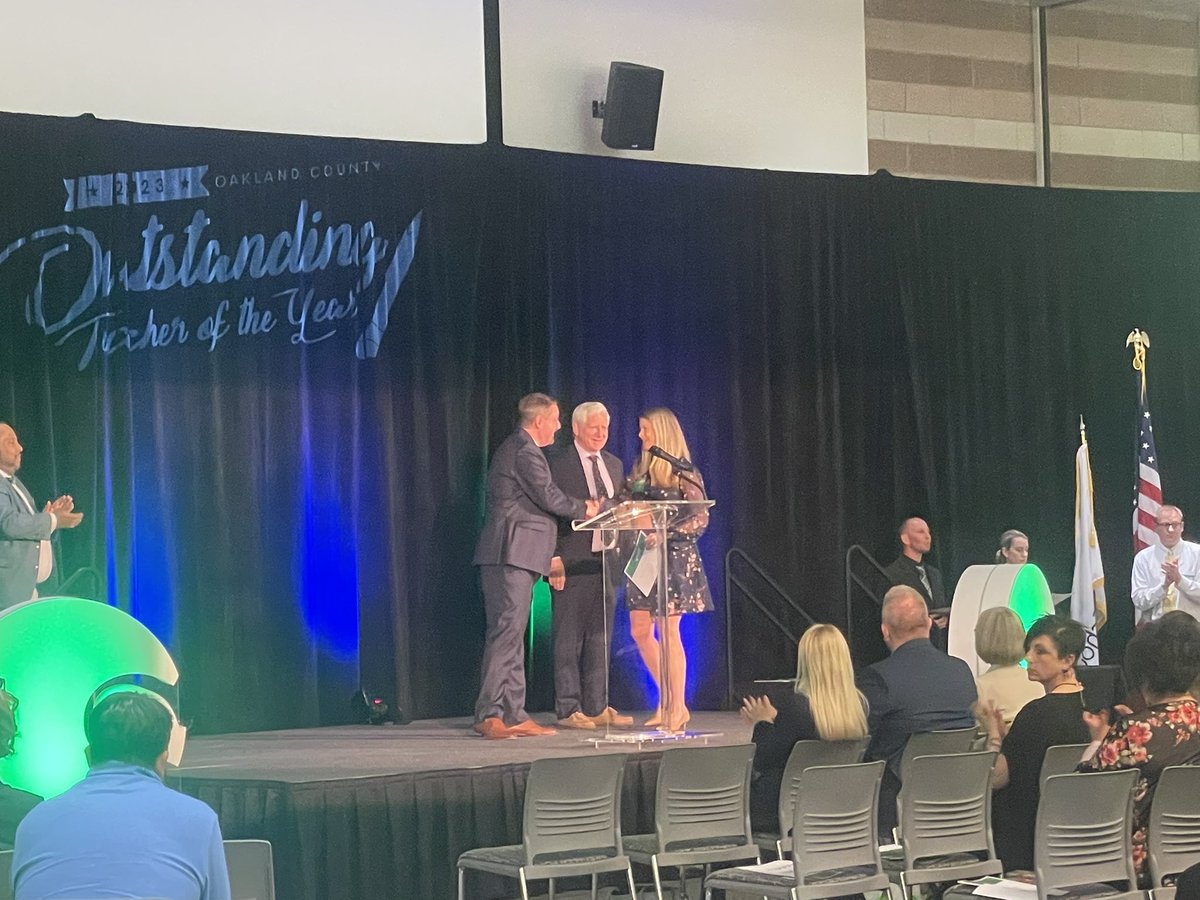 Congratulations Sarah Laurence, Stacy Witkowski and Kate Vollmayer on being recognized as Lamphere’s Teachers of the Year! <a href="/LamphereSchools/">Lamphere Schools</a> #wearelamphere