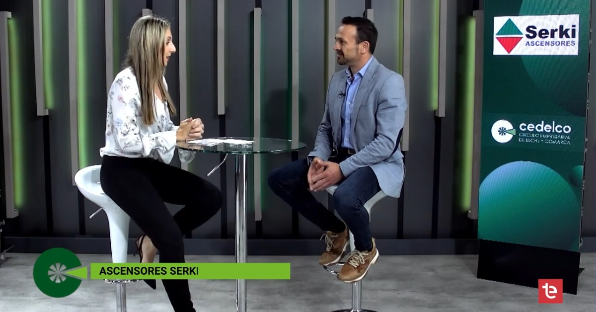 El gerente de Ascensores Serki, Serafín Quiles, ha sido el primer invitado de Círculo de Ideas, el nuevo programa impulsado por el Círculo Empresarial de Elche y Comarca (<a href="/circuloempelche/">Cedelco</a>) en la cadena local TeleElx (<a href="/TeleElx/">TeleElx</a>).

serki.es/ascensores-ser…