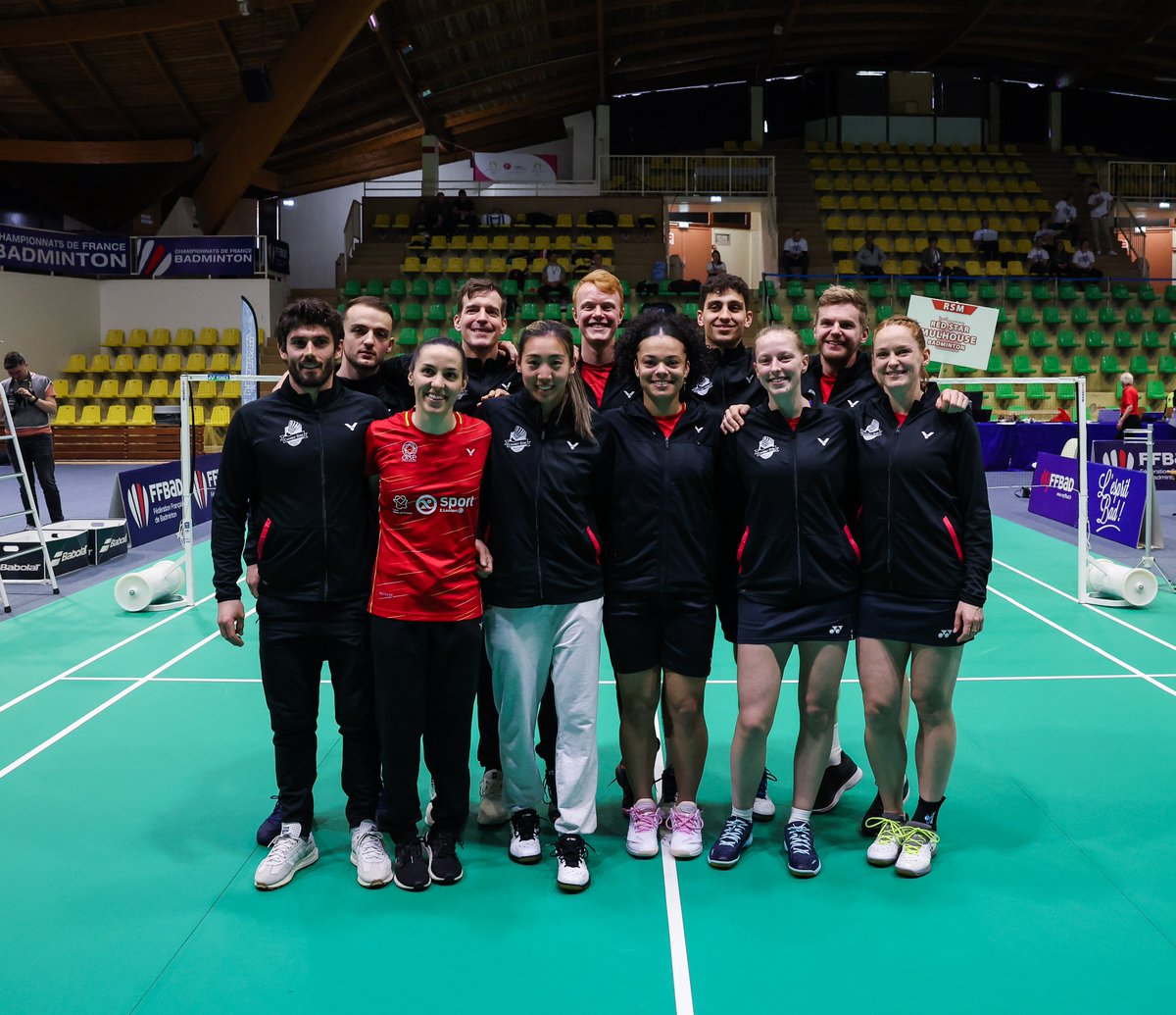 FFBaD's tweet photo. #FinalesTop12 Début des demi-finales à Élancourt !
La phase finale de TOP 12 débute à l'instant avec les demi-finales :
⚡️ Fos-sur-Mer vs Arras
⚡️ Mulhouse vs Chambly
💻 En direct sur https://t.co/V7ciy7Ukes (Court 1) et https://t.co/ukBdDWmqbT (Court 2) https://t.co/BBBcz5GOyH
