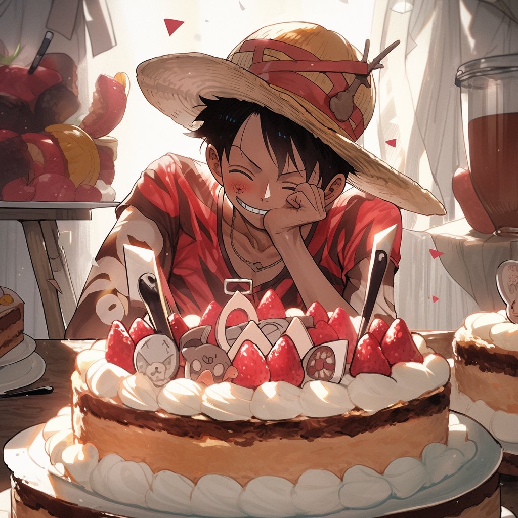 Luffy Token Official on X: "Happy Birthday to the fearless captain of the Straw Hat crew, Luffy D. Monkey! May your adventures continue to be filled with excitement and joy. #OnePiece #
