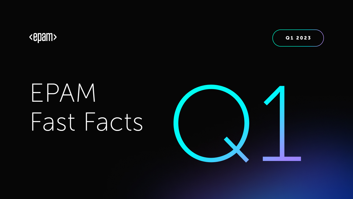 EPAM_NL's tweet photo. EPAM reports results for first quarter 2023 and updates full year outlook. First quarter revenues of $1.211 billion, up 3.4% year-over-year. Read more: https://t.co/oWBbXlYe9J https://t.co/mjaZjsEcjN