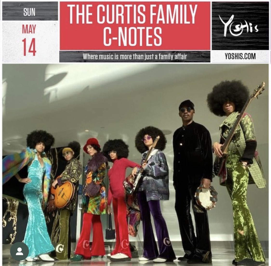 The Curtis Family C-notes (@curtisfamcnotes) on Twitter photo We’ll be at <a href="/yoshis_OAK/">Yoshi's Oakland</a> on #MothersDay2023 Sun May 14th, Doors 6:30pm, Show 7pm 🎟️ 🎟️ yoshis.com/events/buy-tic…
#oakland #SanFrancisco #bayarea #livemusic We’ll be at <a href="/yoshis_OAK/">Yoshi's Oakland</a> on #MothersDay2023 Sun May 14th, Doors 6:30pm, Show 7pm 🎟️ 🎟️ yoshis.com/events/buy-tic…
#oakland #SanFrancisco #bayarea #livemusic
