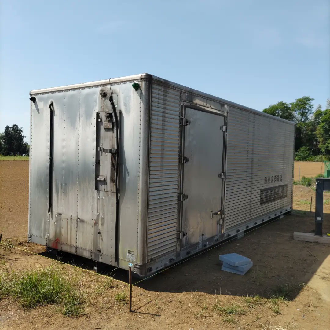 【印西市】保冷コンテナ (No.Y-275) 長さ約325cm×幅183cm×高さ210cm (株)トラストカーゴ 印西コンテナ販売所 印西市】保冷コンテナ (No.Y-275) 長さ約325cm×幅183cm×高さ210cm (株