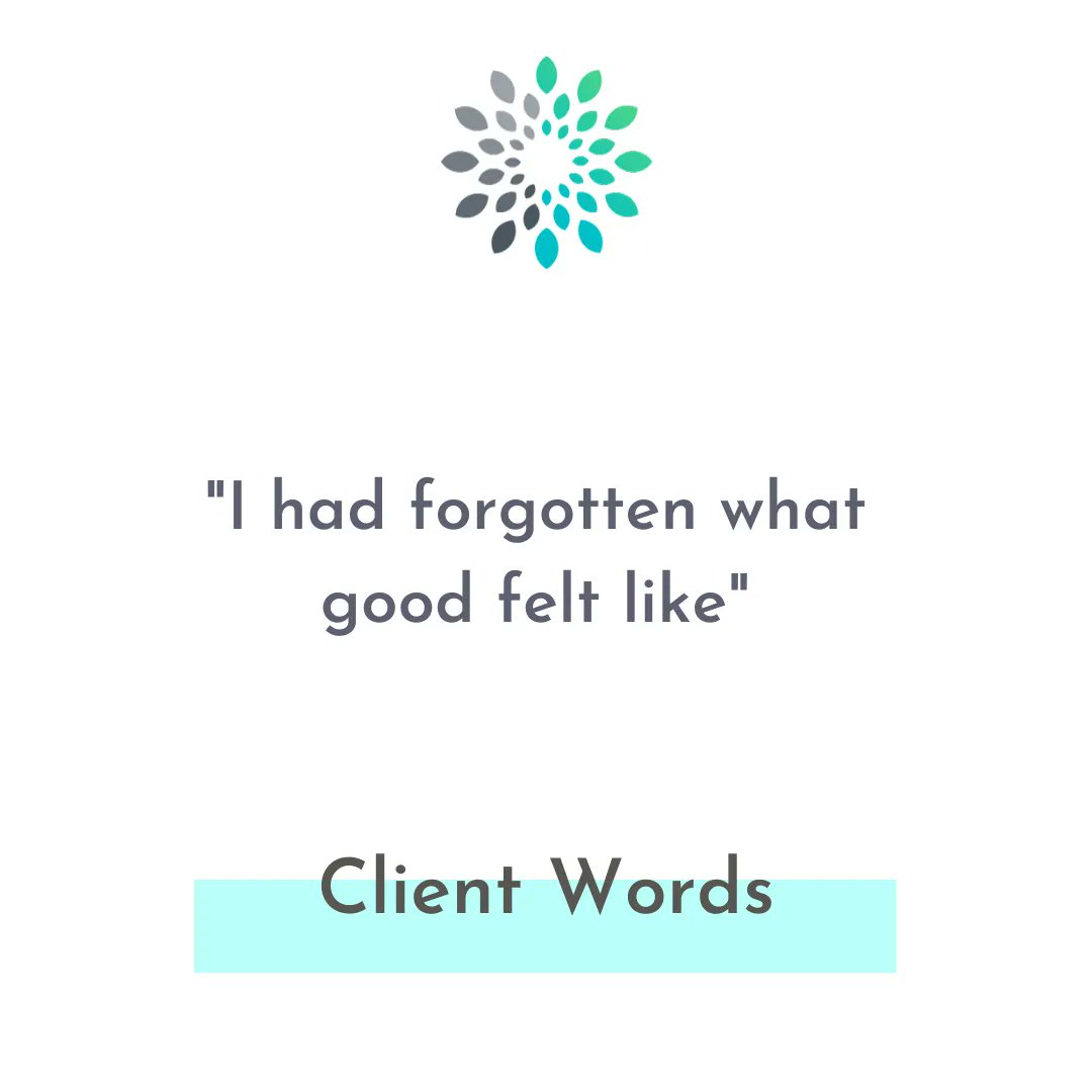 'I had forgotten what good felt like.'

If you're ready to rediscover the joy and satisfaction in your life, send me a message and schedule a chat with me. 

#clientwords #coaching #grayareas #habitchange #50andfabulous #feelgreat