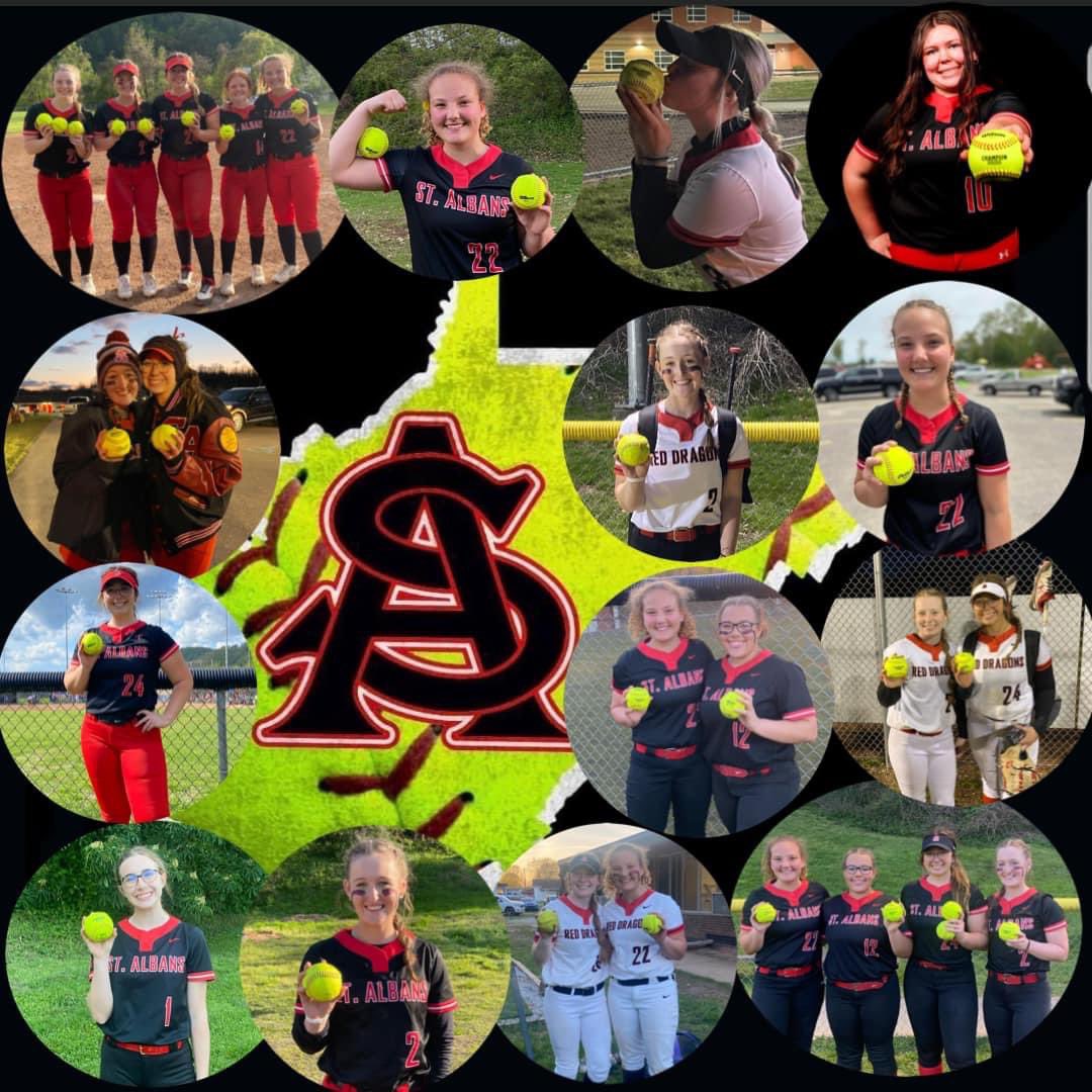 SASoftball2024's tweet photo. Your Lady Red Dragons take on the Lady Patriots this evening at 6:00 as Sectionals continue!  Come cheer on the girls!  #wvprepsb #packthetrack https://t.co/zMEu8pbPak