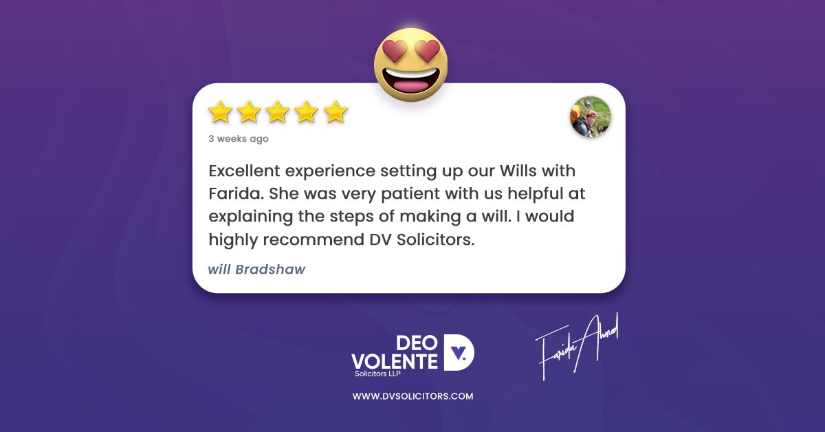 Helping clients is our business, DV Solicitors has helped a lot of clients
Here’s what some of them say
dvsolicitors.com

#motivation #work #services #clientlove #thankyou #DV #DVSolicitors #DeoVolenteSolicitors