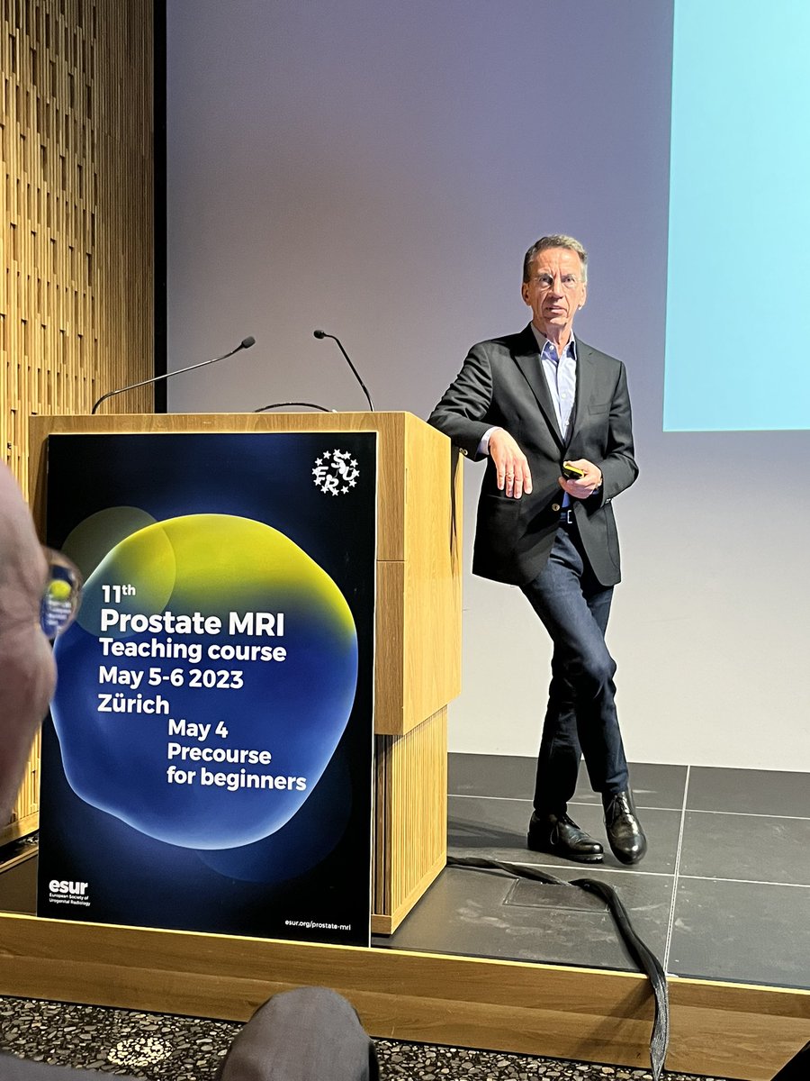 ESUR Junior Network (@esur_jn) on Twitter photo Optimising the MRI Pathway Impacts
Anwar Padhani <a href="/ProfPadhani/">Anwar Padhani</a>
Controversies in imaging: What to do with PIRADS 3 lesions
Ivo Schoots <a href="/IvoSchootsNL/">Ivo Schoots</a>
Active Surveilliance in prostate cancer for whom?
Bernd Hamm Optimising the MRI Pathway Impacts
Anwar Padhani <a href="/ProfPadhani/">Anwar Padhani</a>
Controversies in imaging: What to do with PIRADS 3 lesions
Ivo Schoots <a href="/IvoSchootsNL/">Ivo Schoots</a>
Active Surveilliance in prostate cancer for whom?
Bernd Hamm
