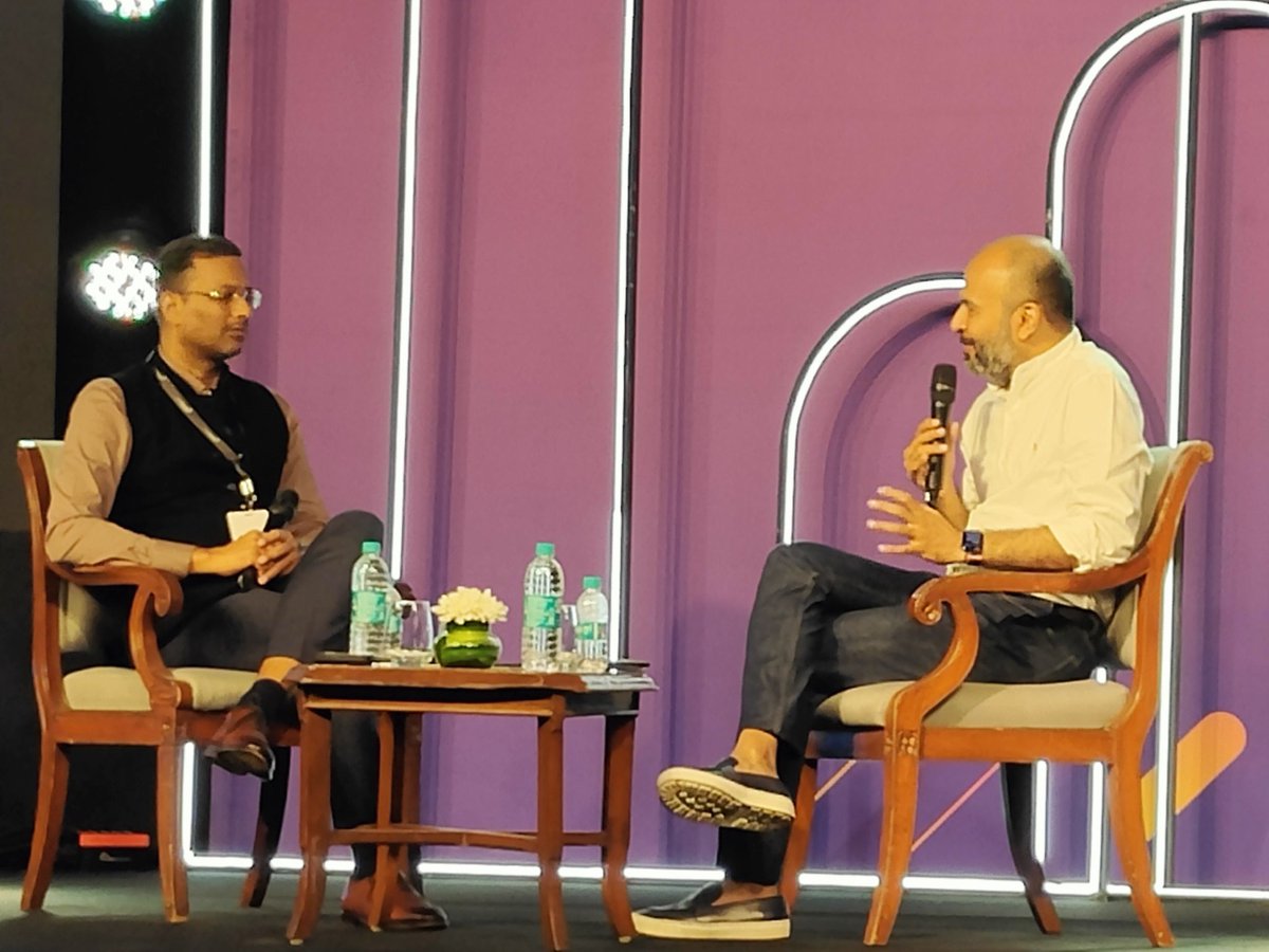 augvcor's tweet image. In conversation w/@avlesh , @avnishanand reveals that @caratlane never measured #GMV, but rather revenue. They have tried to capture the close individual relationship the family jewelers had with their clientele and scale that with technology. 

@WebEngage #EngageMint2023