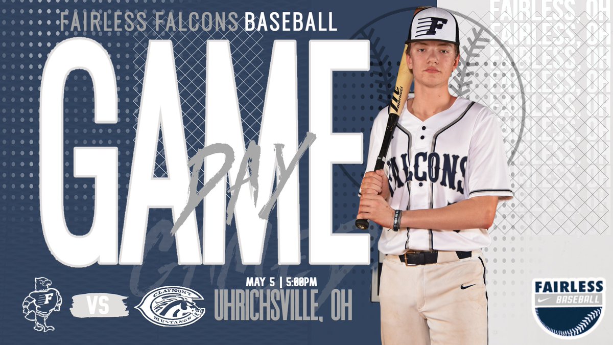 FHSSportsMedia's tweet photo. Baseball GAMEDAY
🆚 Claymont Mustangs
📍 Claymont High School
⌚️ 5:00PM
⚾️ @FHSfalcnbasball https://t.co/KUtmzP5tI9