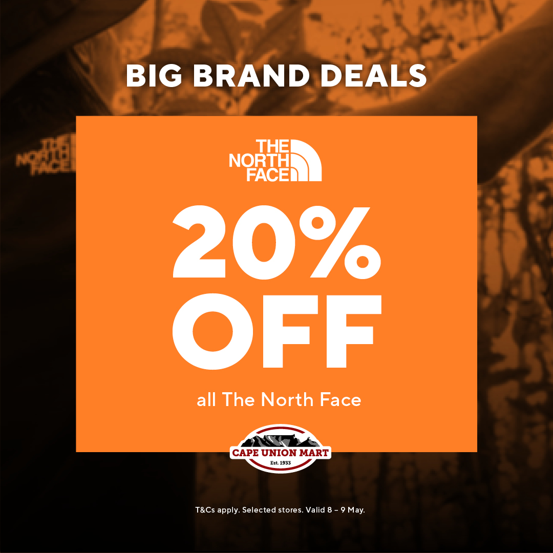 BaywestmallPE's tweet image. BIG BRAND DEALS! 

Shop 20% off all @thenorthface products in-store at @capeunionmart from 08 - 09 May 2023. Ts &amp;amp; Cs apply.

#baywestmall #capeunionmart #thenorthface #deal