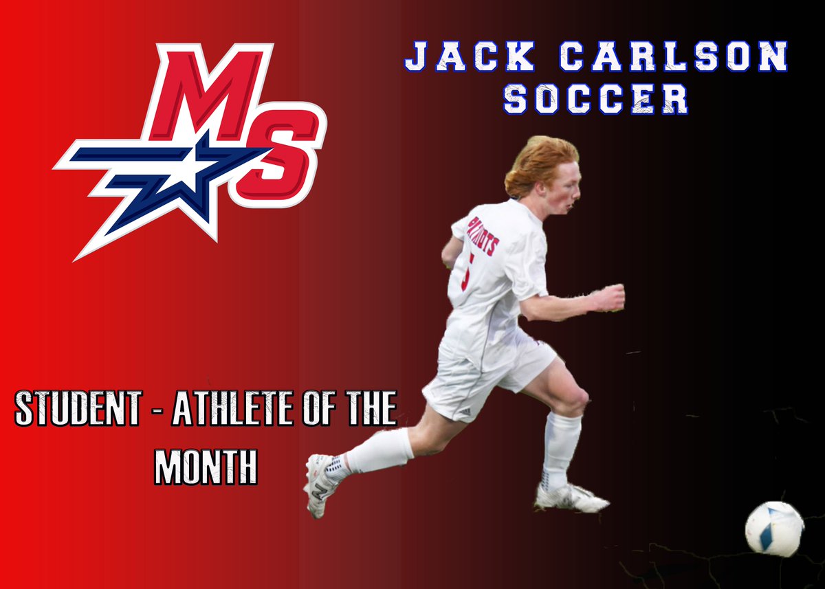 MSHSactivities's tweet photo. Jack is a work horse for his team. He has played every minute of every game so far this season and has never missed a practice. He practices with a "game mentality" mindset. Jack also performs well in the classroom. Way to go Jack! @MillardSBSoc #TPW https://t.co/mVaaFDKjm1
