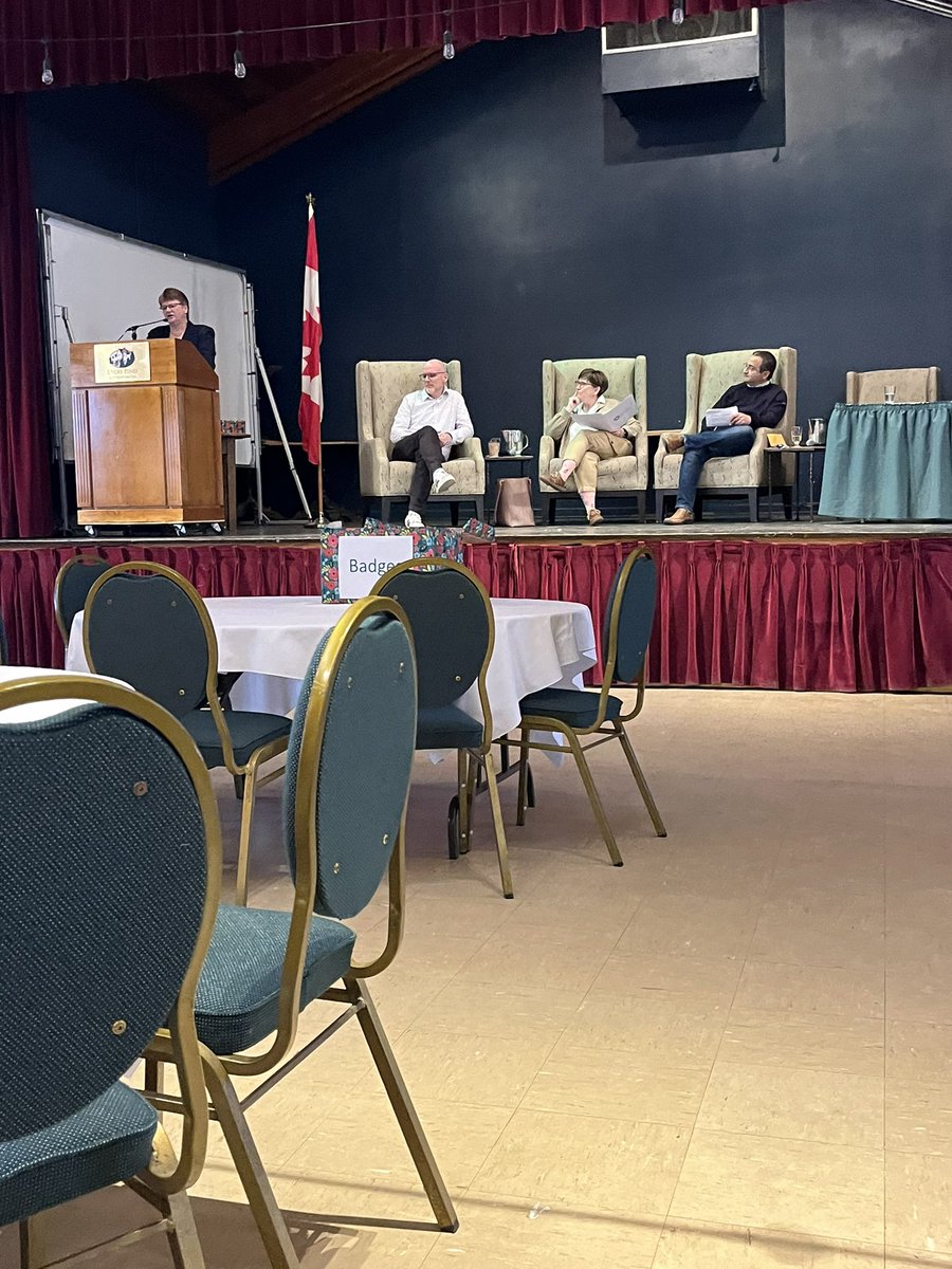 stewart_geoff's tweet photo. NSFM panel on Municipal perspectives opens Fridays sessions. Rural, Towns and Regionals share their views. #exceedingthevision. https://t.co/UaGcZRuFMF