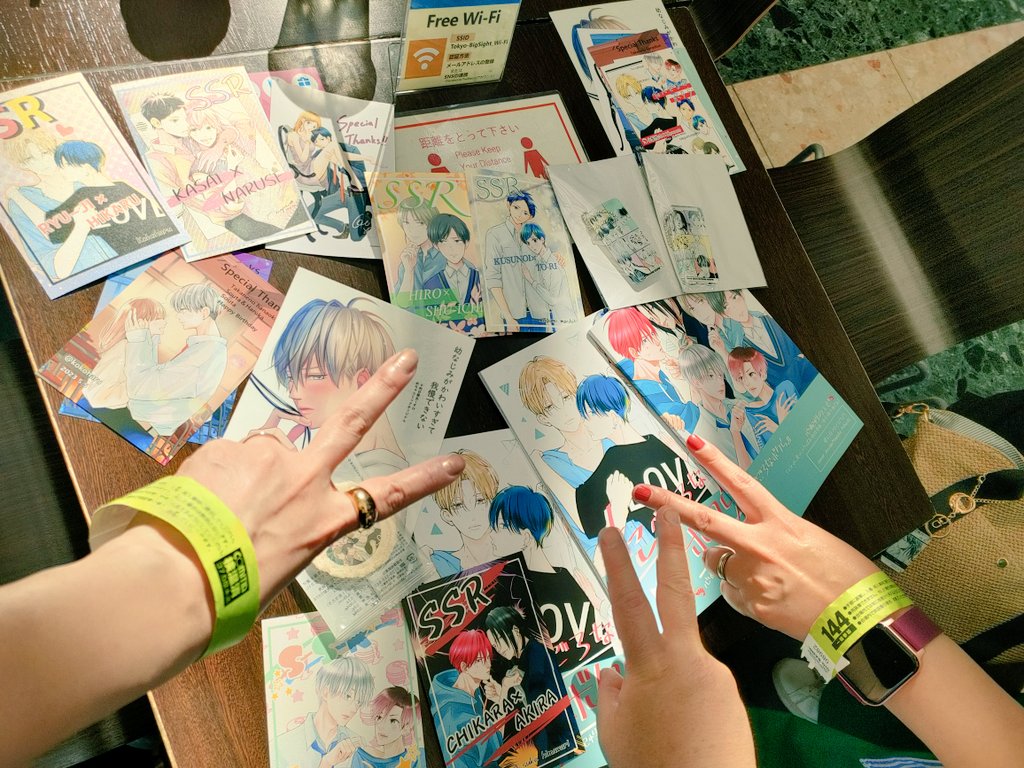 #コミティア144 
今回も 行ってきたー!
次は出たい!
(前回も言っている) 