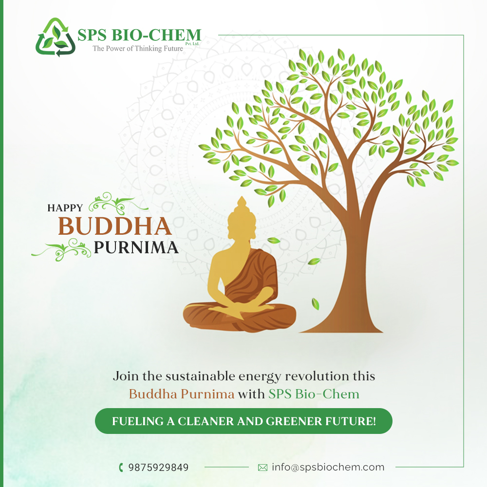 'As we celebrate the birth of Buddha, let's honor his teachings by living in harmony with nature and promoting sustainable practices like organic farming and compressed biogas. #budhpurnima #mahtmabudh #bodhdharma #god #budhist #budhahead #buyers #Biogas #organicfertilizers