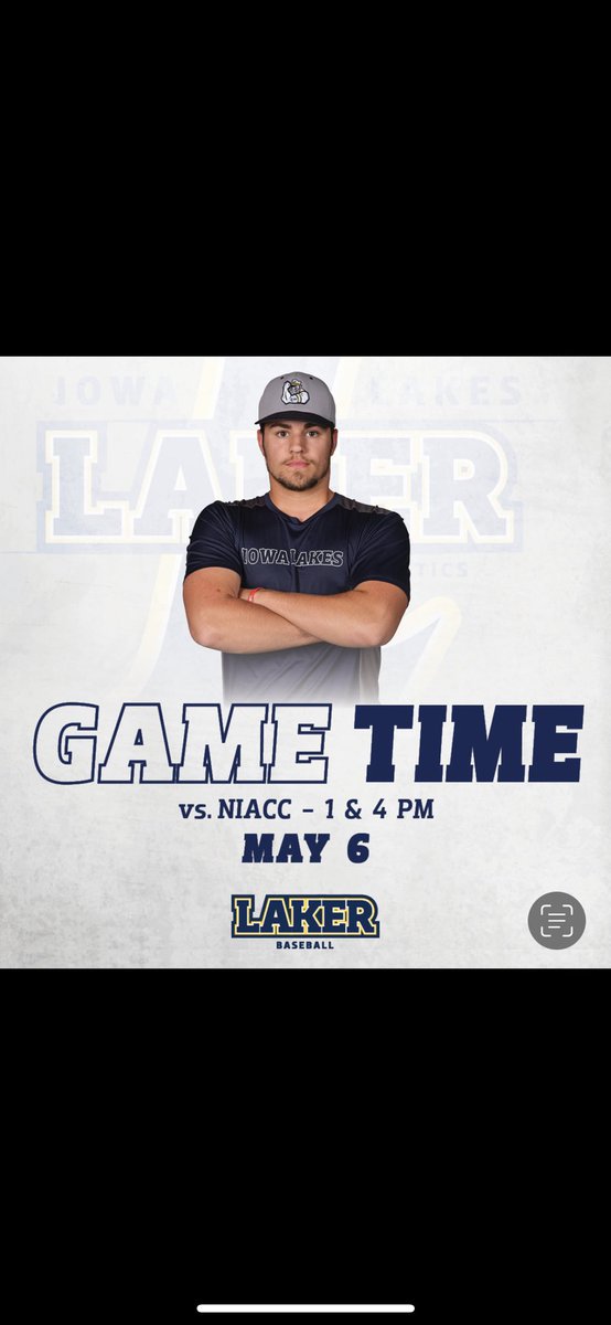 🚨GAMEDAY🚨 due to incoming weather this weekends series has been moved to Friday/Saturday, come out and watch the lakers take on NIACC!