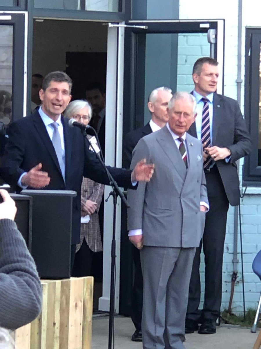 Praying for <a href="/JustinWelby/">Follow @ArchbishopSarah</a> for the #coronation of King Charles III tomorrow. Had the privilege of hosting an event with HRH four years ago. Not sure he was hanging off my every word 😊