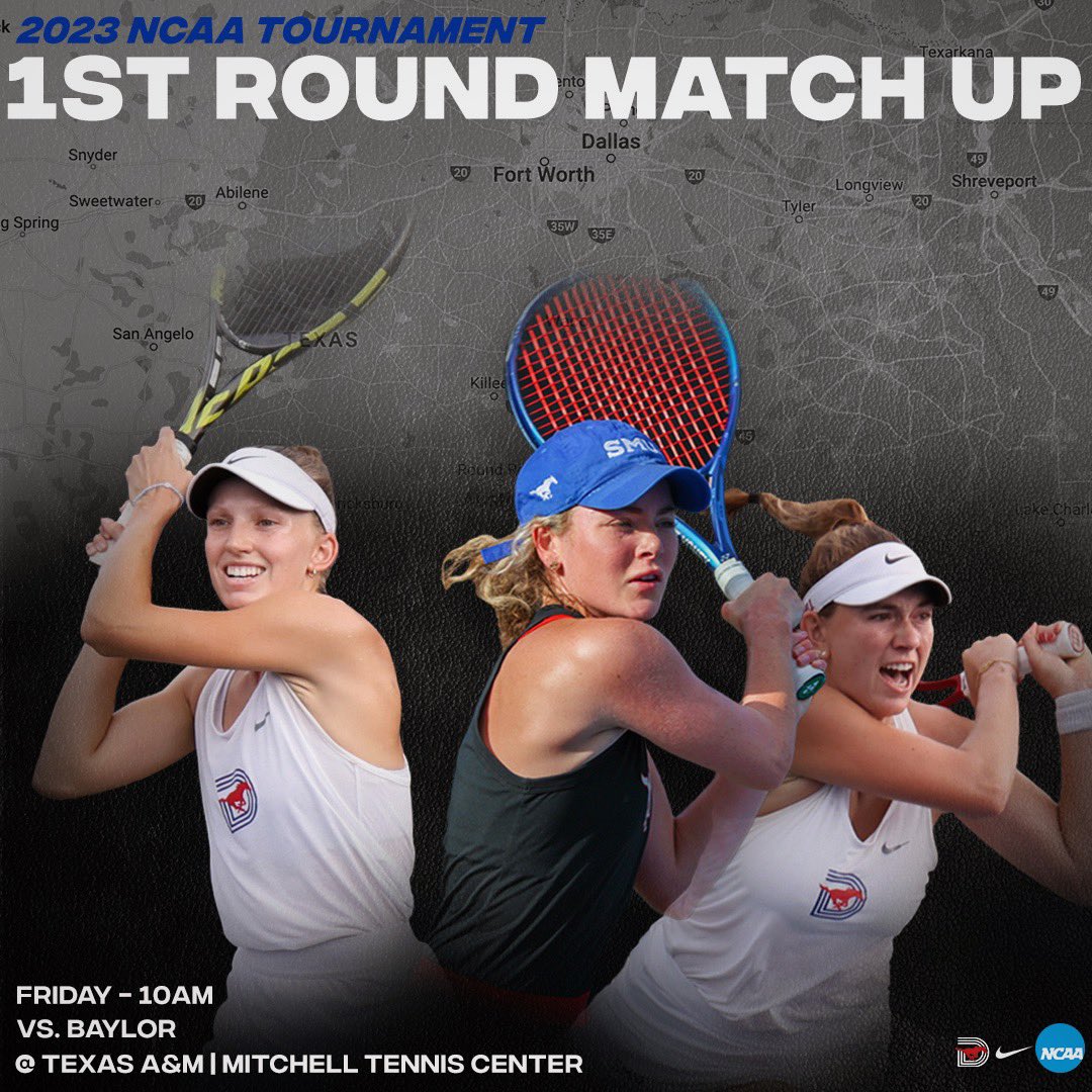 𝐓𝐈𝐌𝐄 𝐓𝐎 𝐃𝐀𝐍𝐂𝐄

🆚 Baylor
🕓 10 a.m.
📍 Mitchell Tennis Center
📺 bit.ly/3VwA54g
📊 bit.ly/42mBpJk

#PonyUp