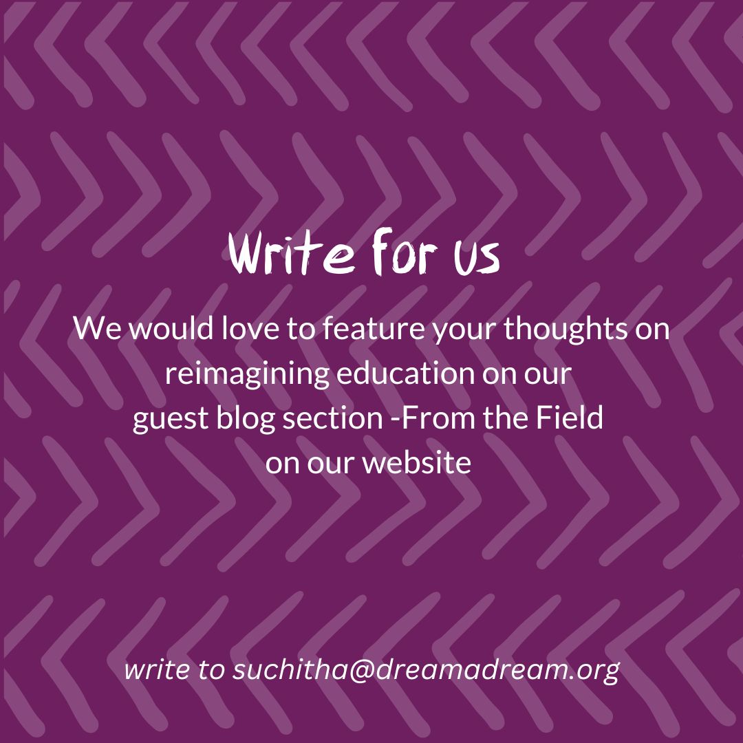 What should education look like for young people to thrive? We invite you to share your thoughts, your stories and your views  on education to be featured on our guest blog -'From the Field'.

#educationreimagined