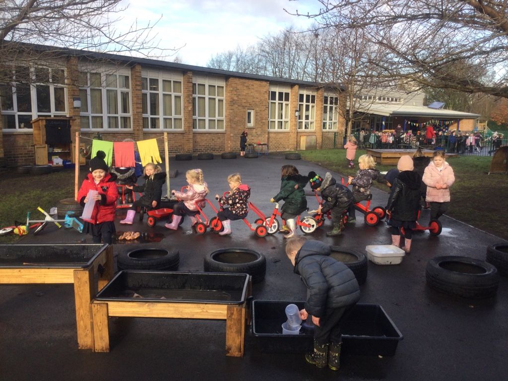 How amazing does Reception's outdoor learning space, The Quad, look? We learn so much out here!