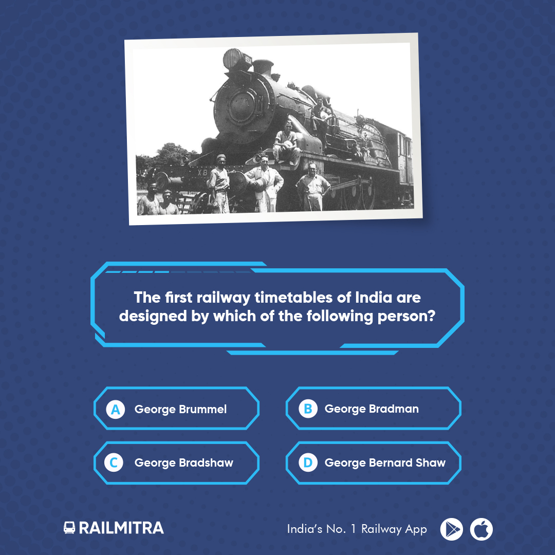 RailmitraaIndia's tweet image. Exploring India by Indian railway is an incredible experience. With its accurate and reliable timetable, you can travel to any part of India with ease. But, do you know who designed the first railway time table of India??
Tell us in the comments!!

#indianrailways #TrainTimetable