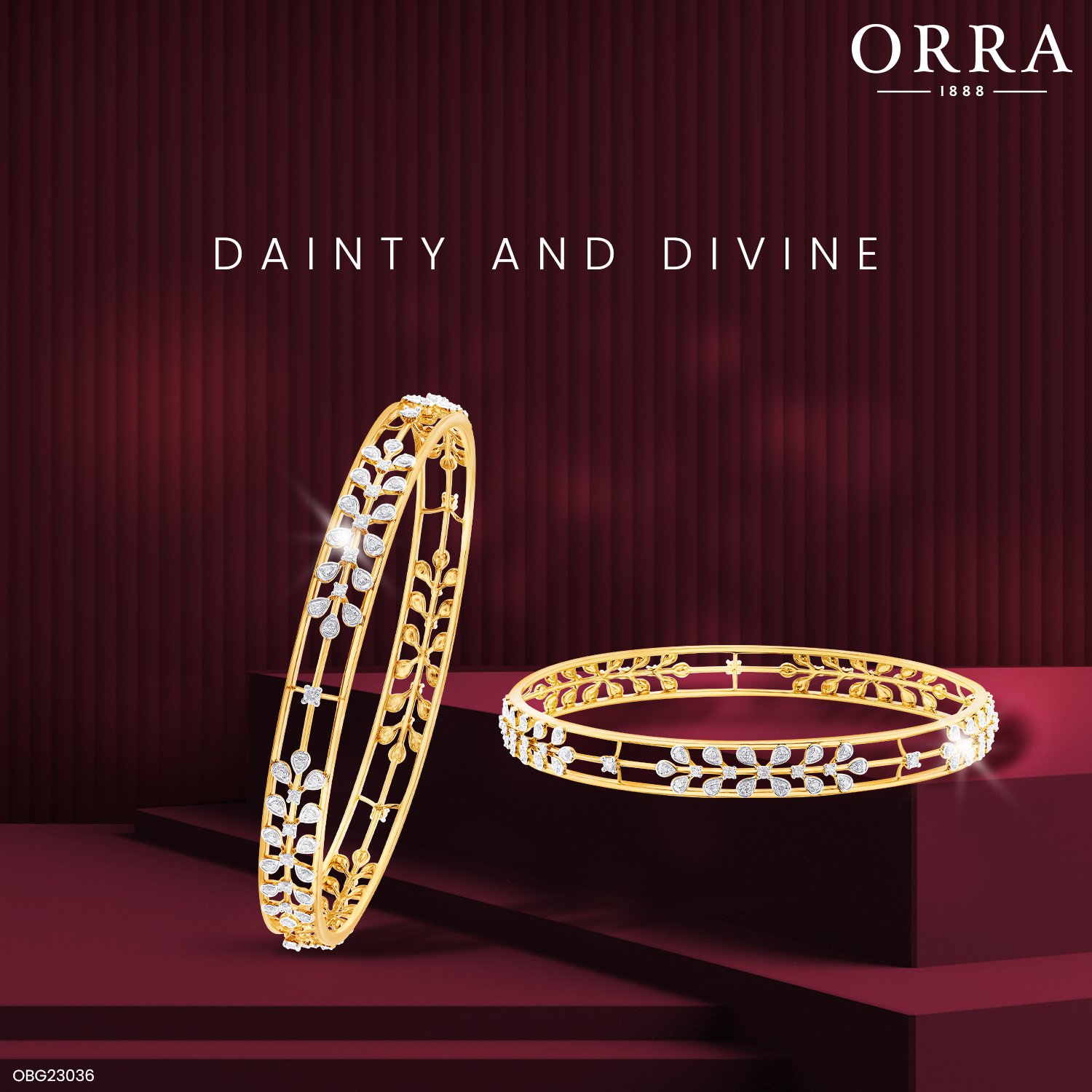 Orra 2024 diamond bangles